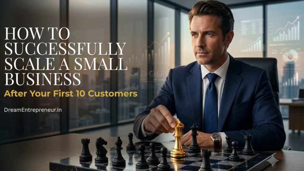 How to Scale a Small Business After Getting Your First 10 Customers