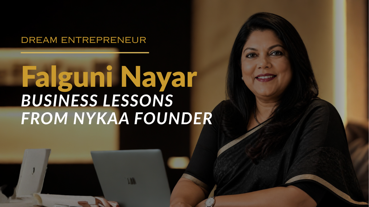 Falguni Nayar business lessons from the Nykaa founder